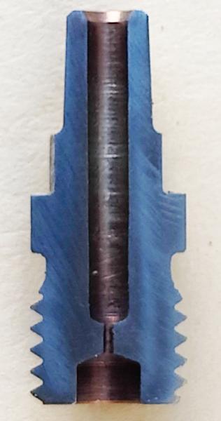 Spitfire Piston 5/16x24  für kleine Zündhütchen, Gewindelänge 5,3mm